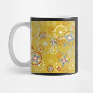 compass rose Mug